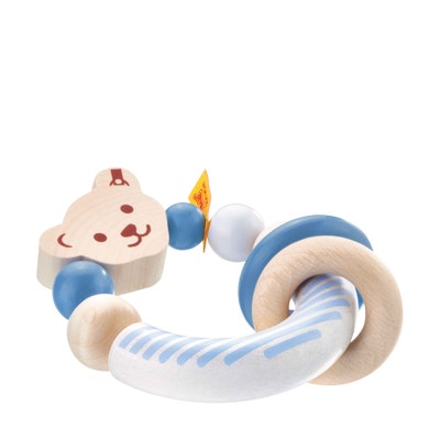 Steiff by Selecta® Greifling, 10 cm, mittelblau