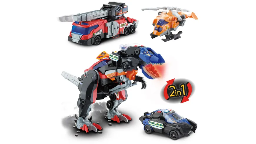 VTech - Switch-Go-Dinos - 3-in-1 Super-T-Rex