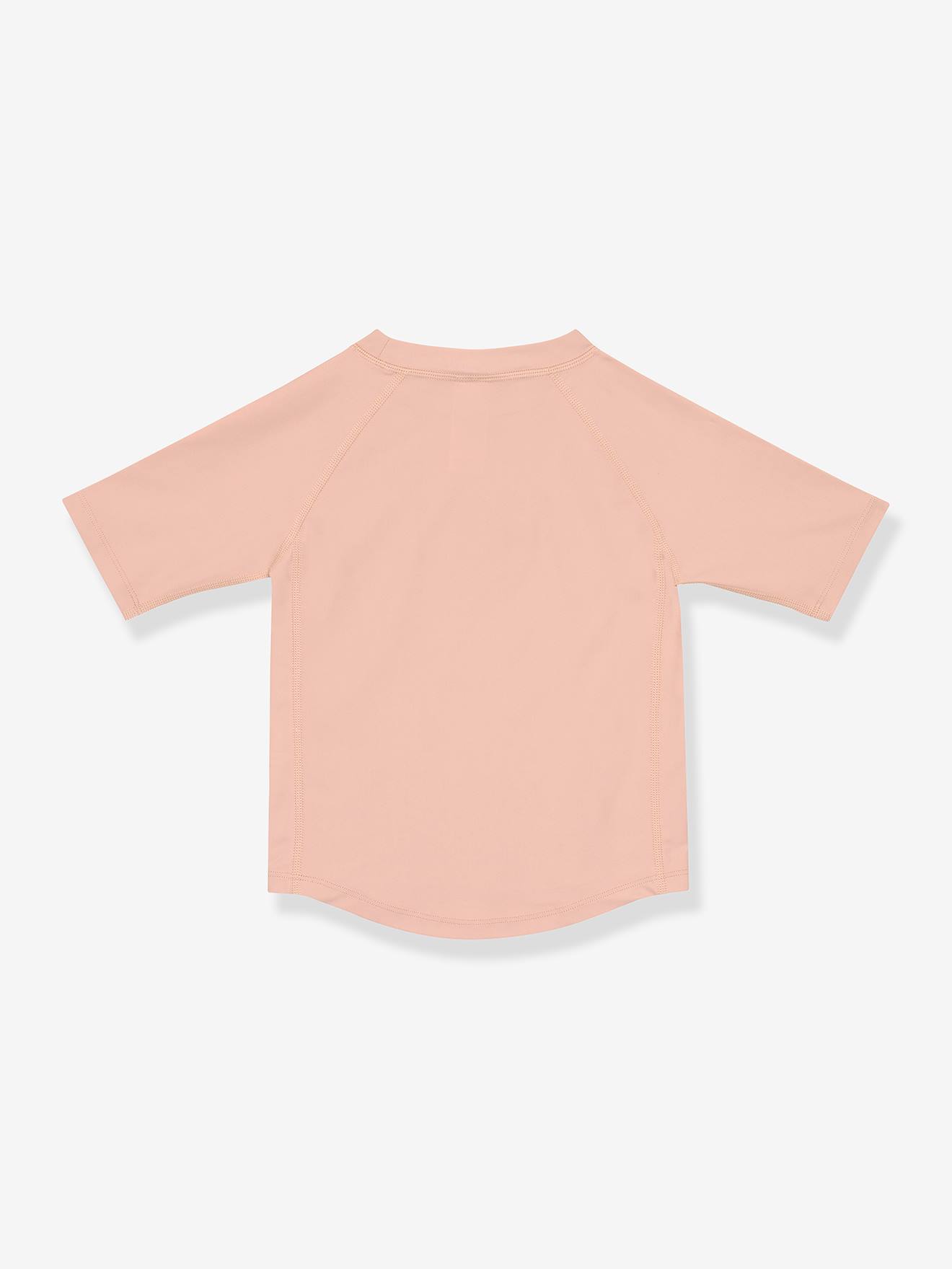 Lässig Baby UV-Badeshirt LÄSSIG mit kurzen Ärmeln - pudrig rosa