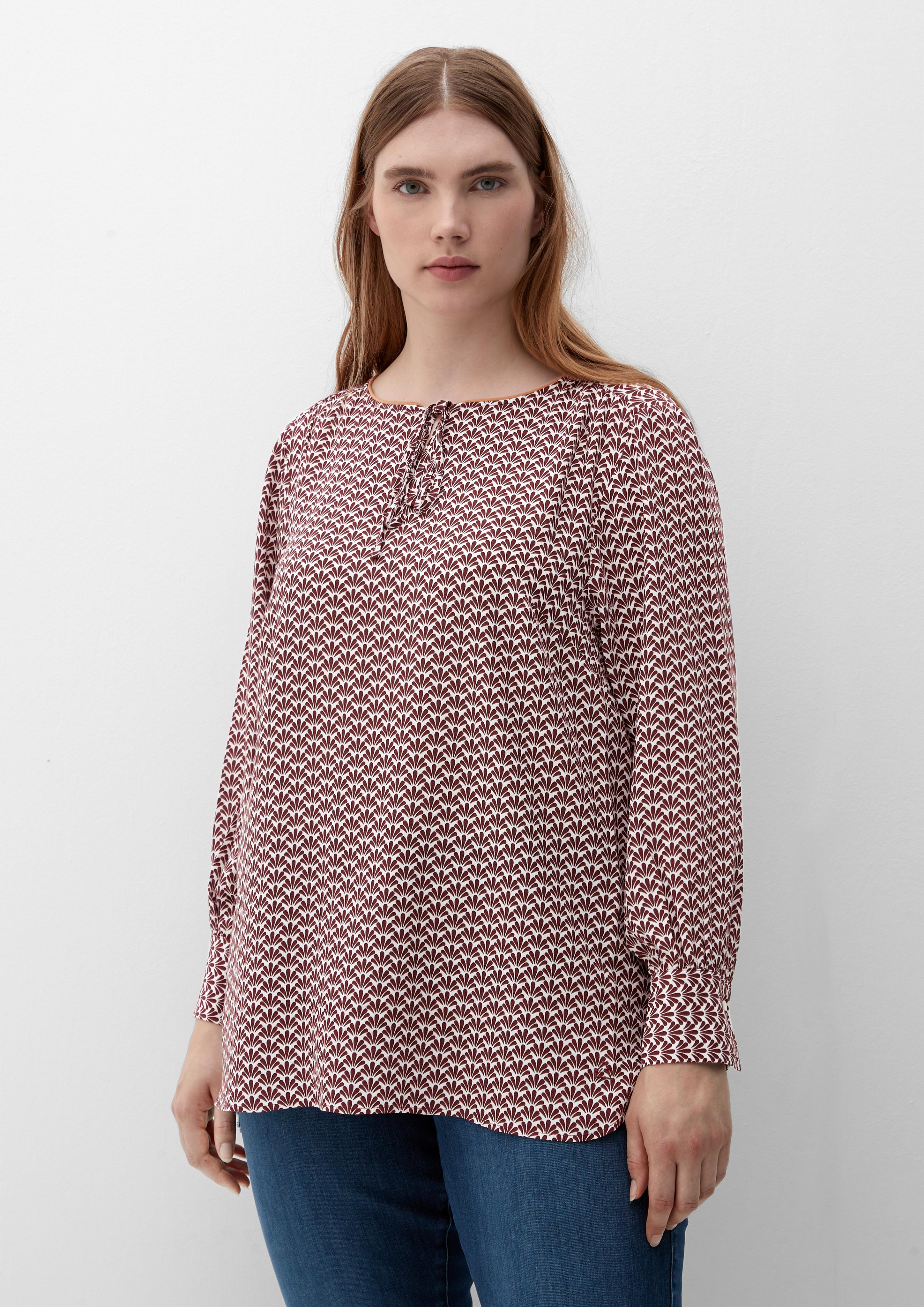 Bluse mit Allover-Muster  2121168-02A0