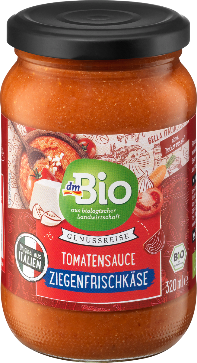 Tomatensoße, Ziegenfrischkäse, 340 g