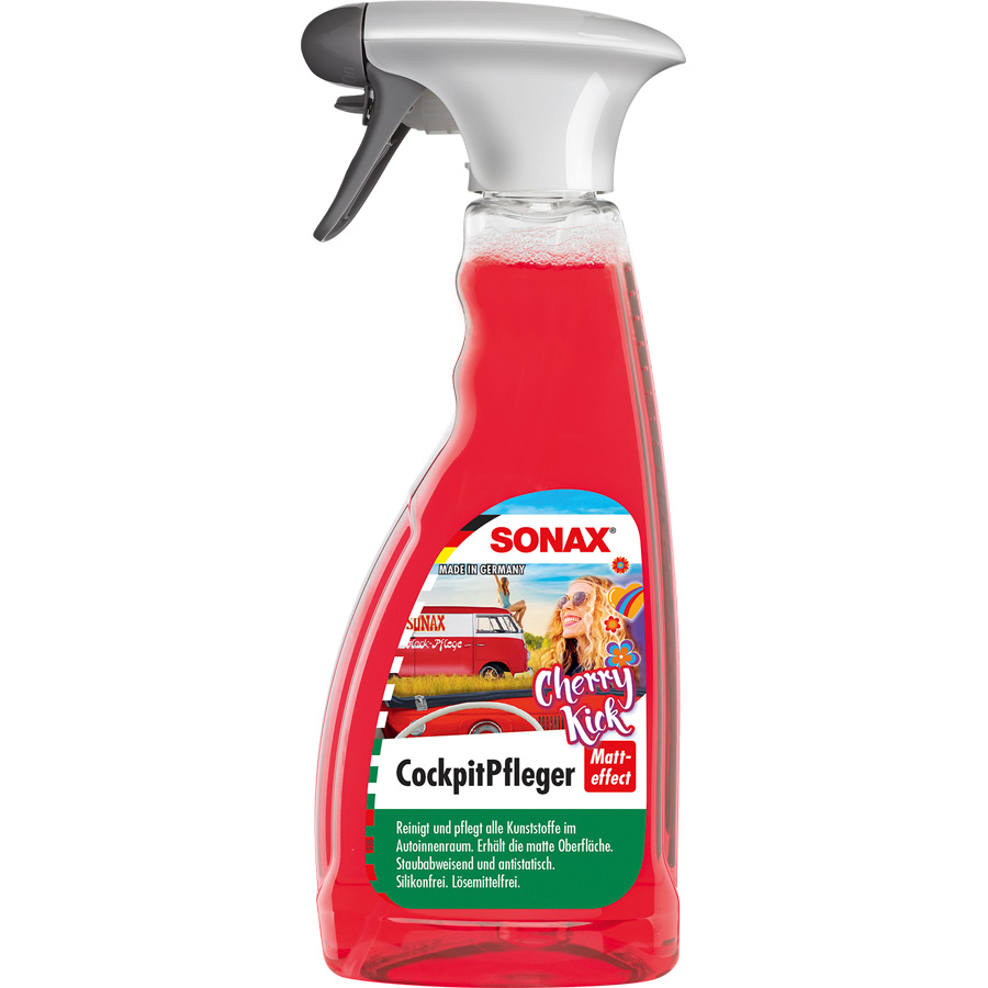 Sonax CockpitPfleger Cherry Kick mit Matteffekt, 500 ml - ATU