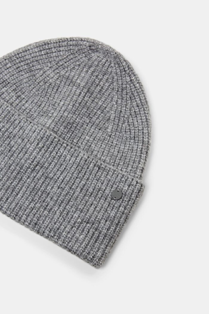 Rippstrick-Beanie