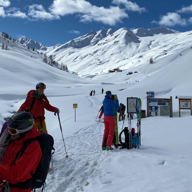 Erlebnis Freeride mit Guide Tour
