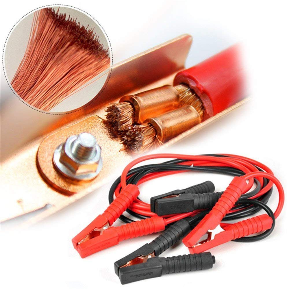 UISEBRT Starterkabel Set Überbrückungskabel Starthilfekabel, (400 cm)