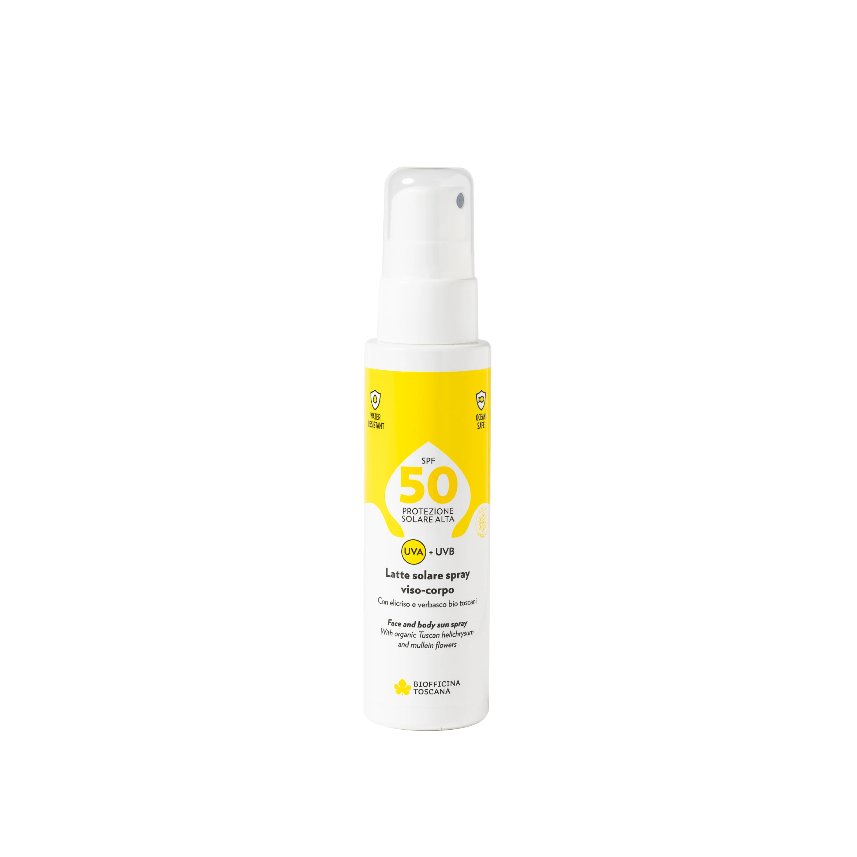 Proizvodi za sunčanje Mlijeko za sunčanje u spreju za lice i tijelo SPF50 - Mlijeko za sunčanje za tijelo s visokom zaštitom, Sprej za sunčanje za tijelo s visokom zaštitom, Krema za sunčanje za lice s visokom zaštitom.