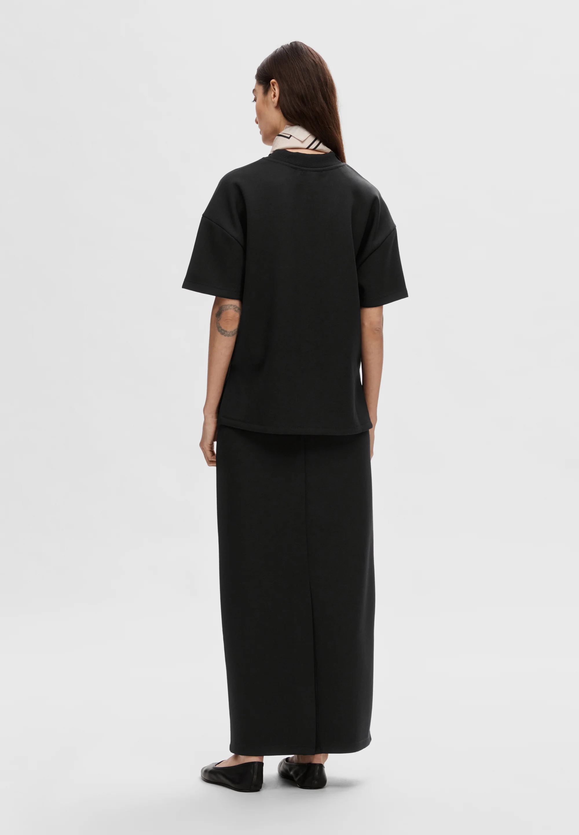 Seleccionado Femme SLFKARA FALDA COLUMNA - Falda larga