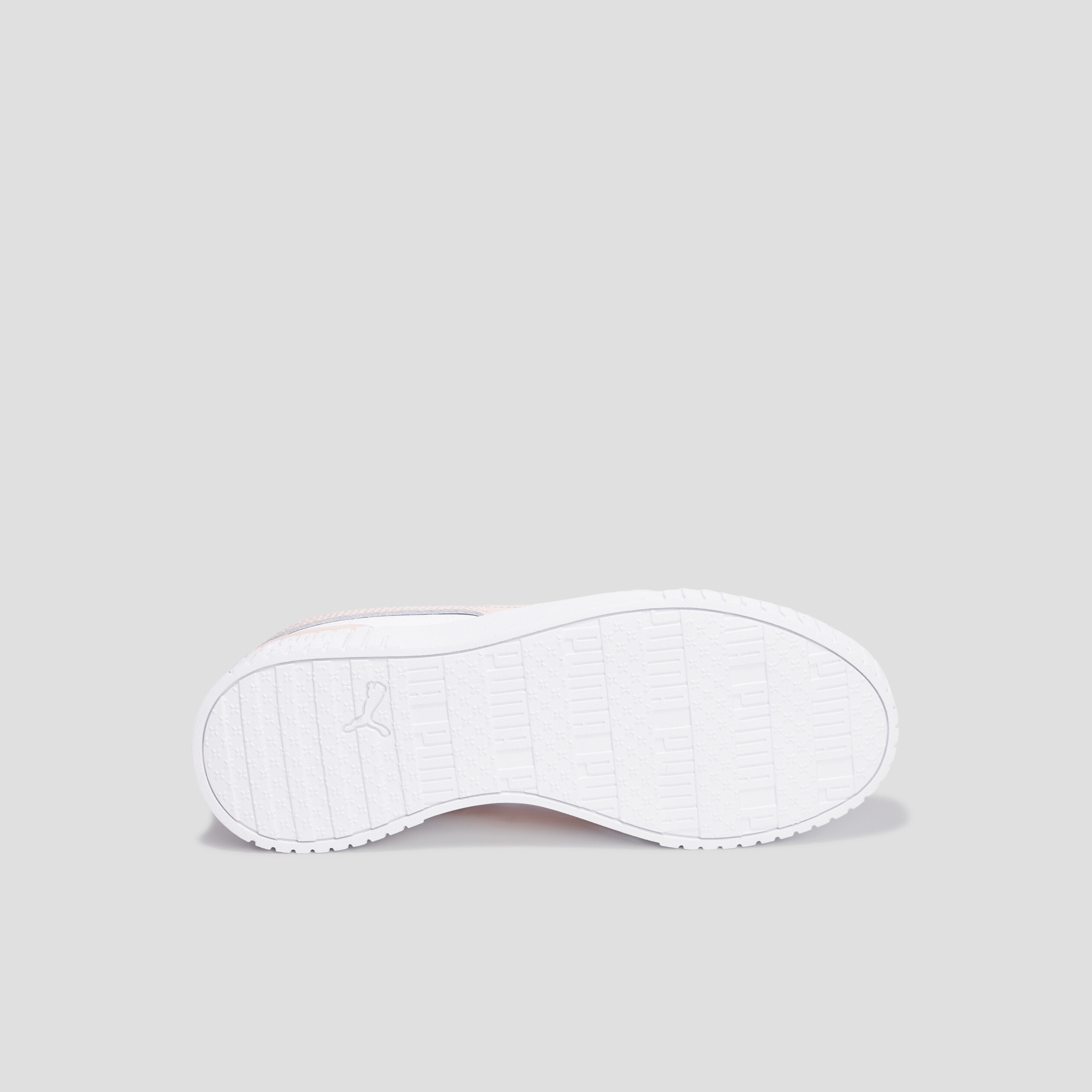 Tennis basses à lacets en cuir Puma blanc fille | La Halle