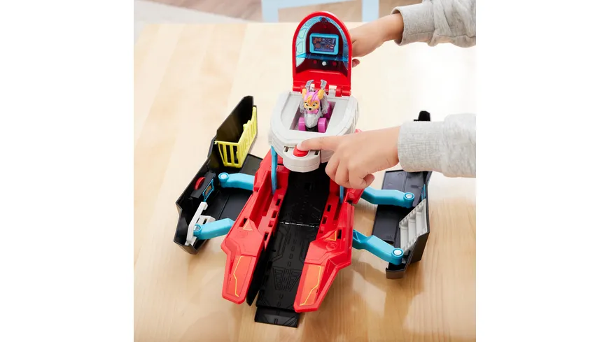 Spin Master - PAW Patrol: Der Mighty Kinofilm, Pup Squad Mini Marine Hauptquartier Spielset