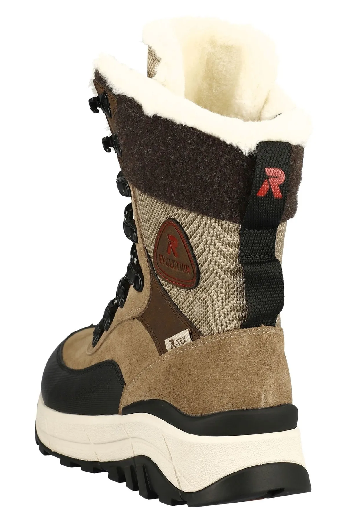Rieker  Stiefelette - Braun - Flacher Absatz