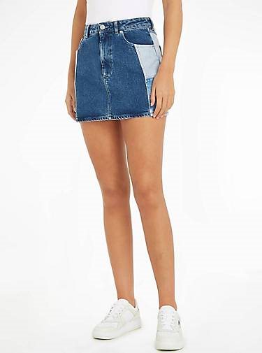 TOMMY-JEANS Damen Jeansrock