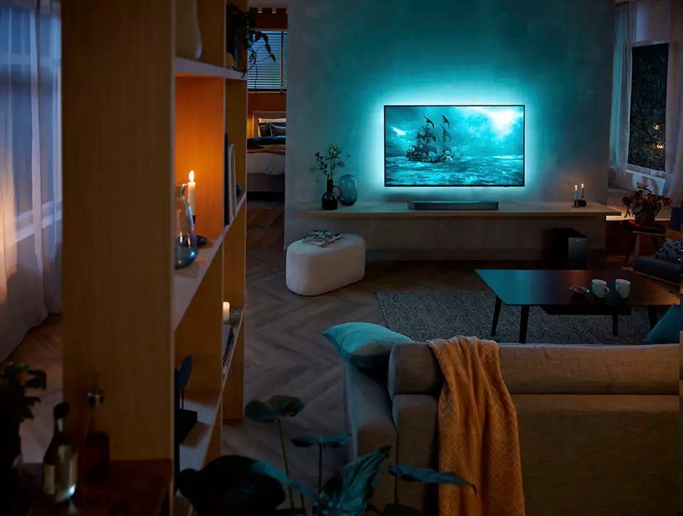 Philips TAB8907/10 3.1.2 Soundbar (Bluetooth, WLAN, 360 W, mit kabellosem Subwoofer)