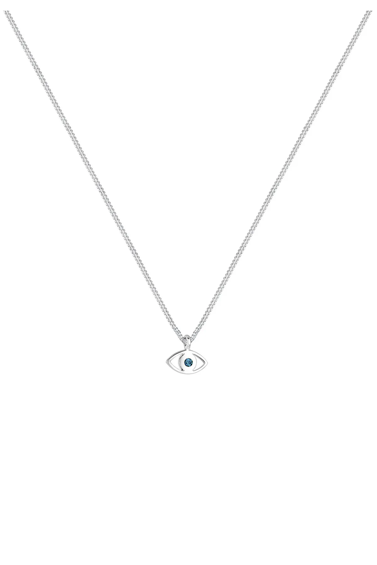 ELLI  Halskette Evil Eye Kristalle 925 Sterling Silber