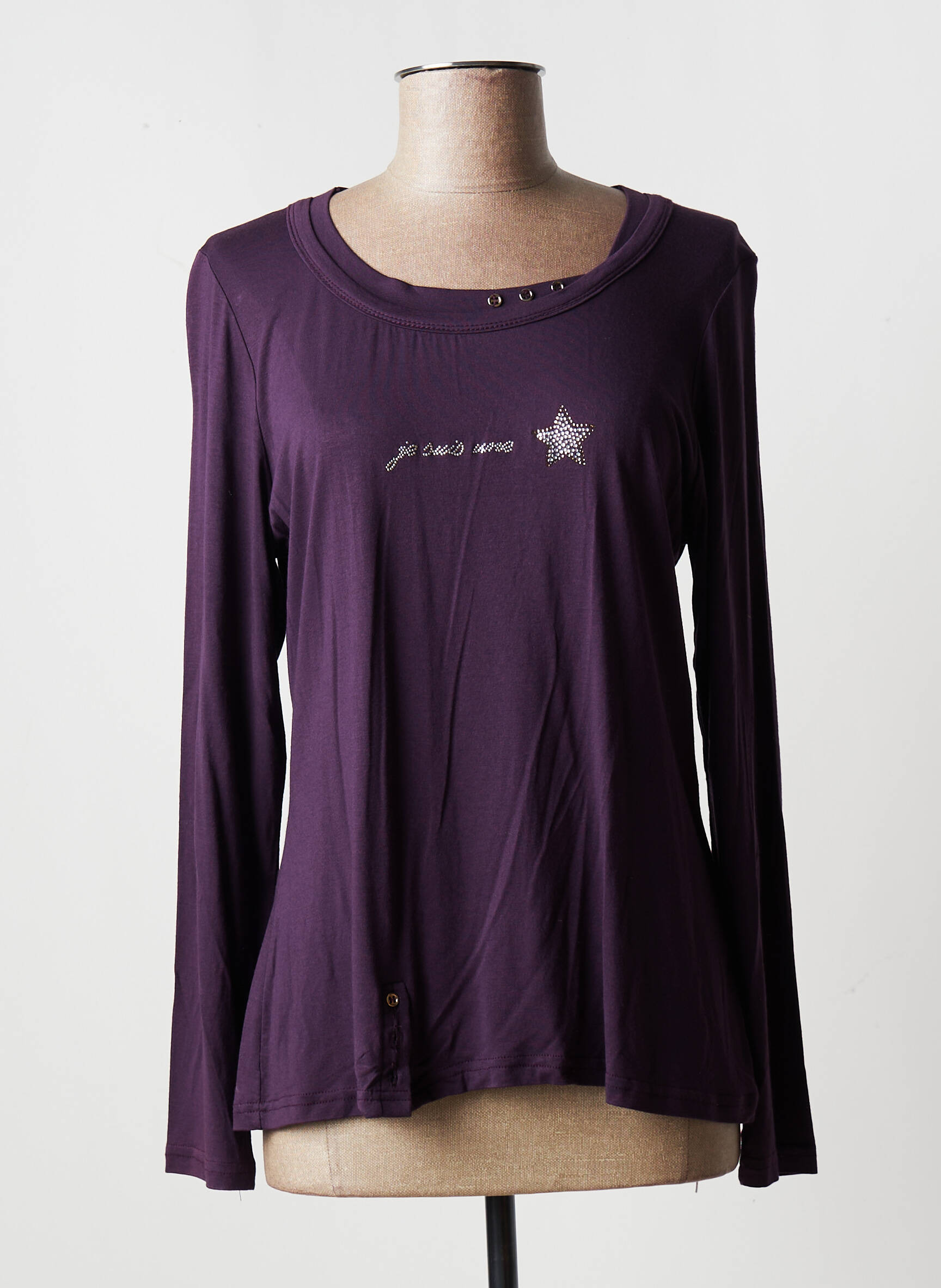 Cote Anglaise Tops Femme couleur violet
