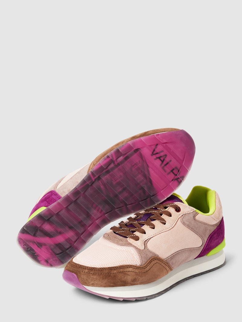 Sneaker mit Label-Detail Modell 'VALPARAISO' in rosa