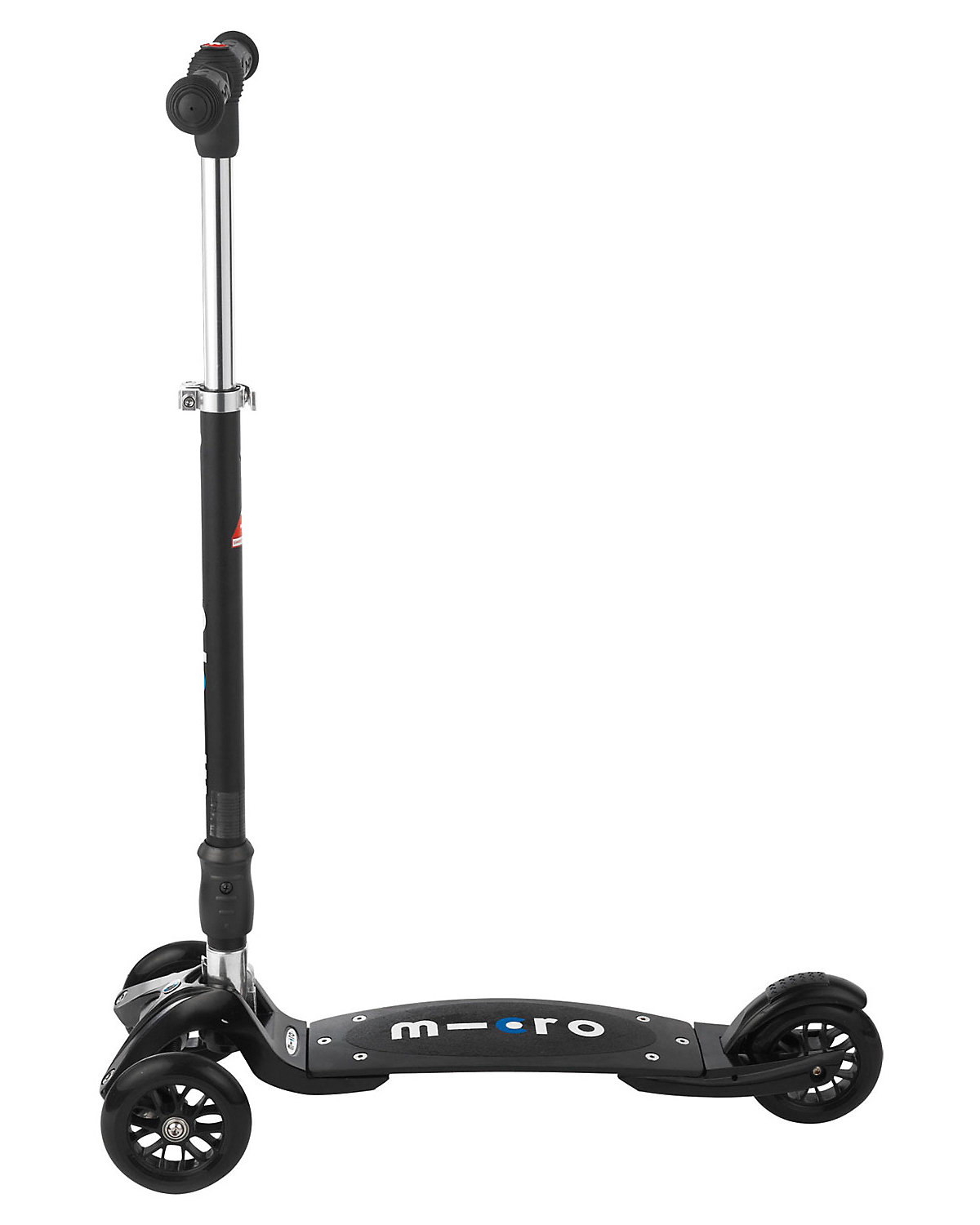 Kickboard compact mit austauschbarem Lenker, schwarz