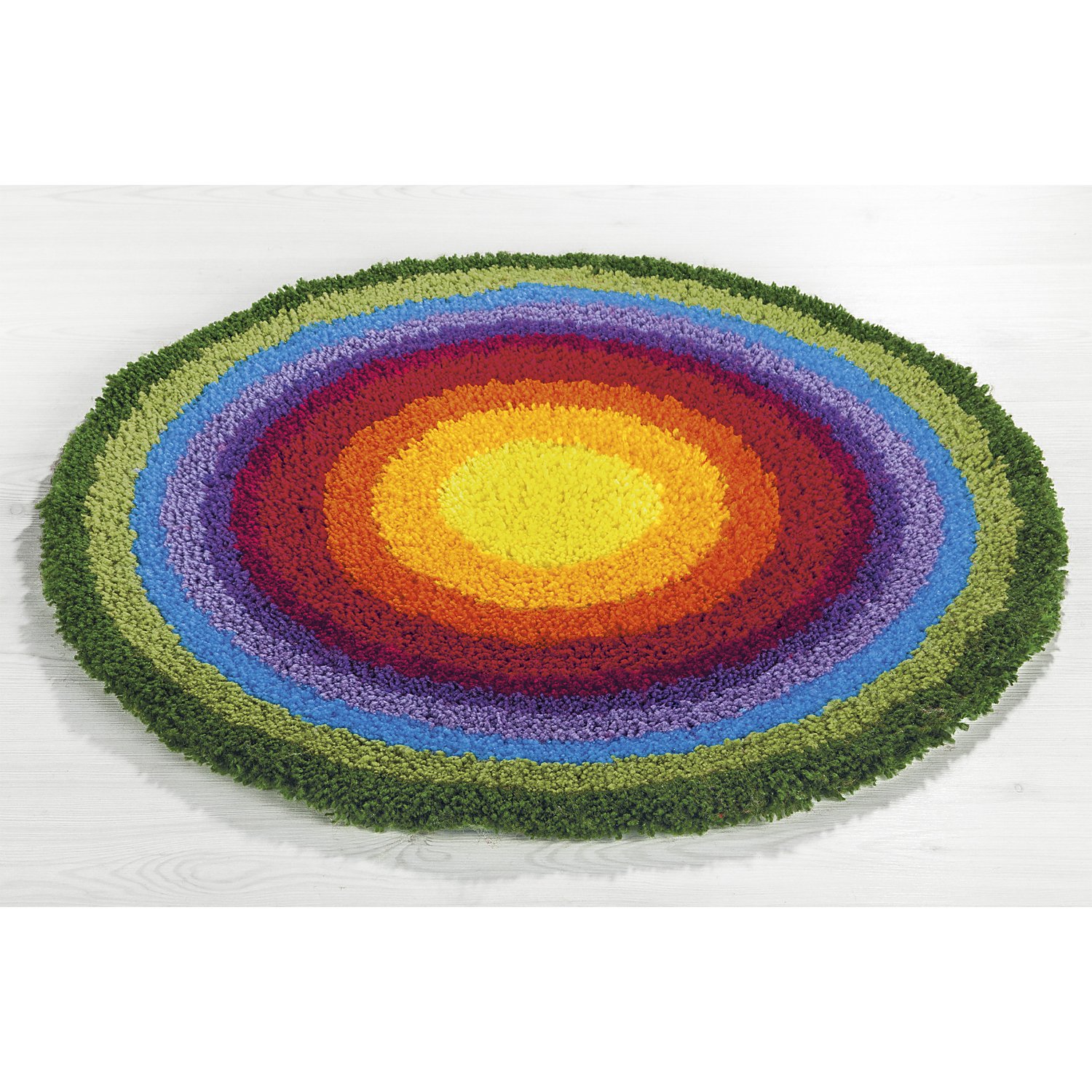buttinette Acryl-Knüpfgarn, grün, 1.000 Fäden