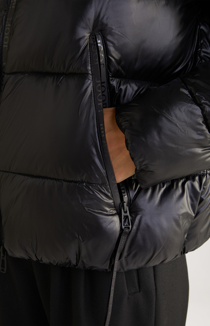 Steppjacke in Schwarz