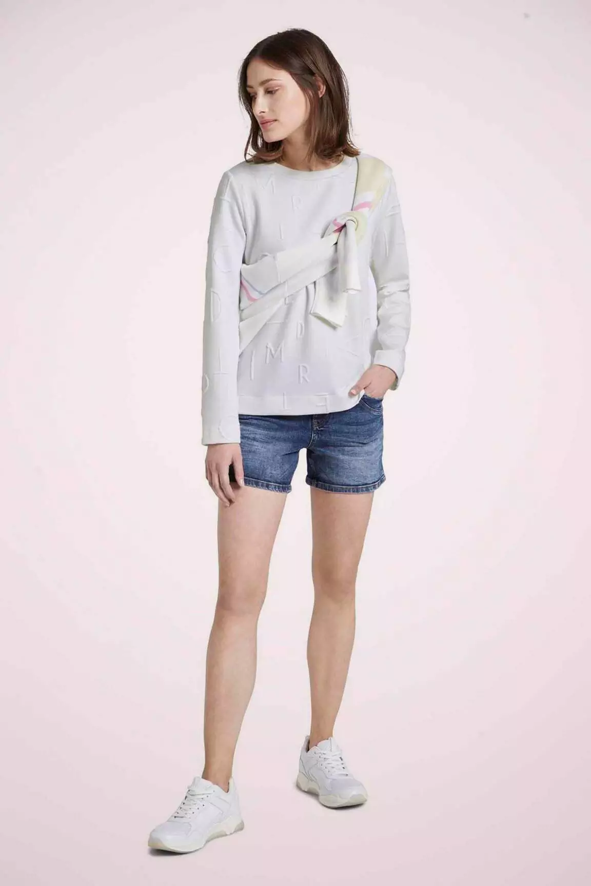 Tom Tailor Sweats Femme couleur blanc