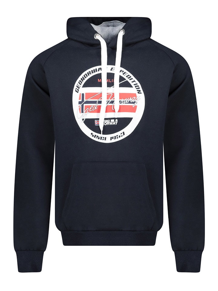 Geographical Norway Hoodie in Dunkelblau günstig kaufen