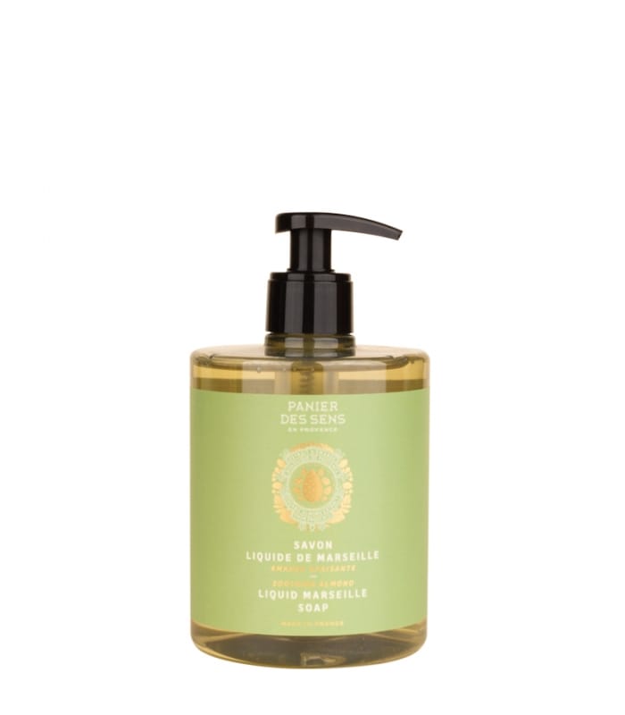 PANIER DES SENS-SAVON LIQUIDE DE MARSEILLE-Amande Apaisante