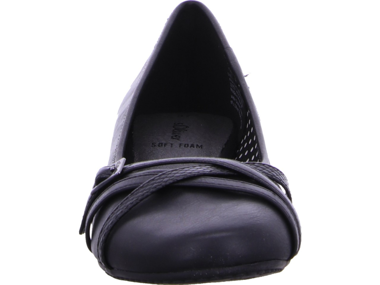 S.OLIVER Sportliche Slipper schwarz