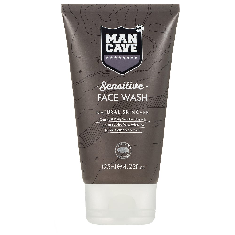 ManCave Sensitive Face Wash 125 ml
