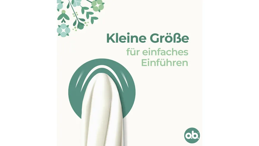O.B. ORGANIC BIO TAMPON MINI 16ER