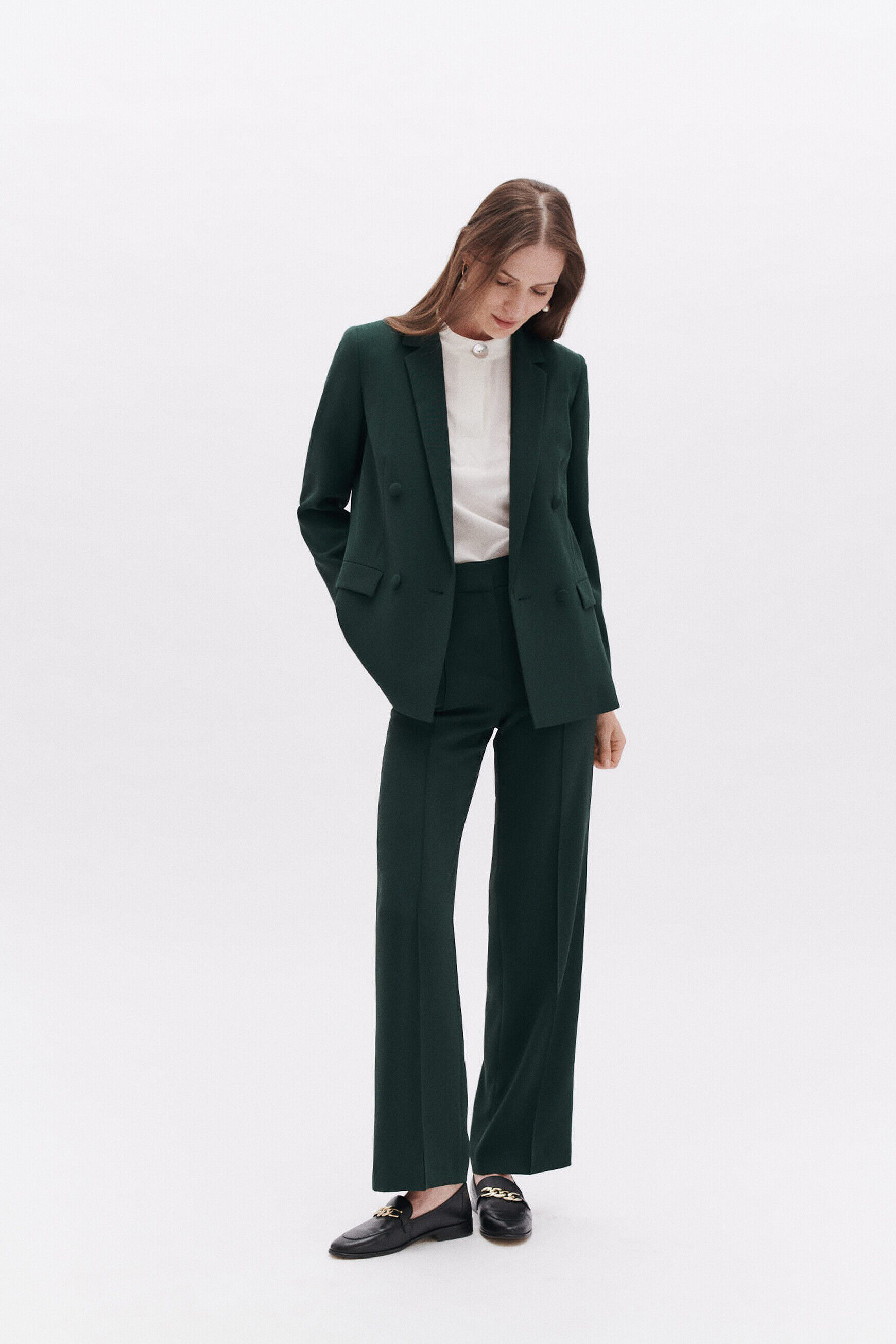 Veste venise vert fonce femme
