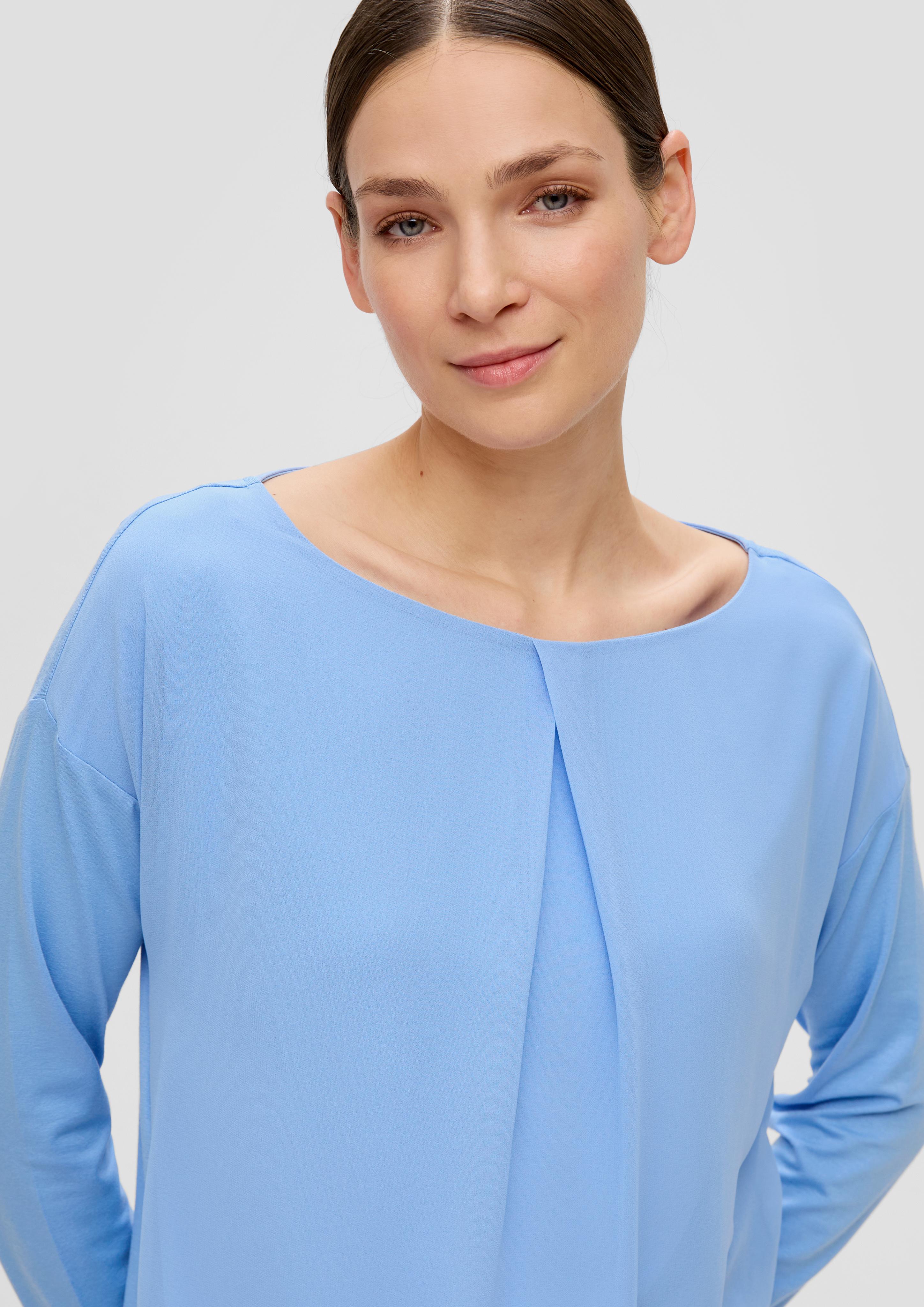 T-Shirt mit Falten-Detail  2141013-5340