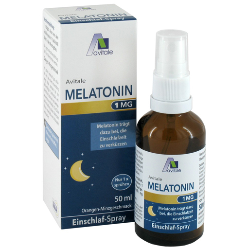 MELATONIN 1 mg Einschlaf-Spray  50 ml  Spray