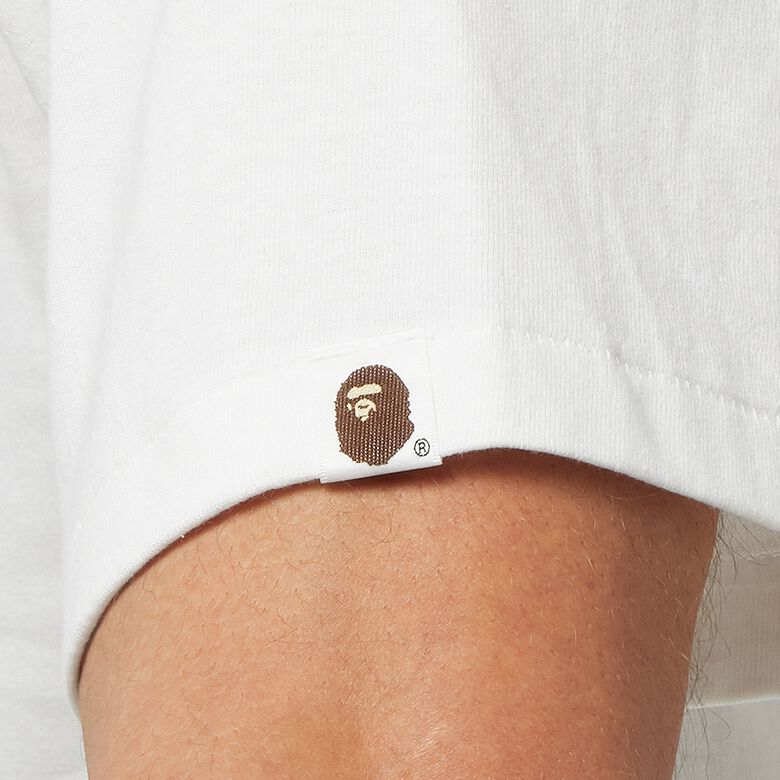 A Bathing Ape Big Ape Head Tee white