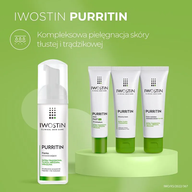 Iwostin Purritin pjena za čišćenje lica