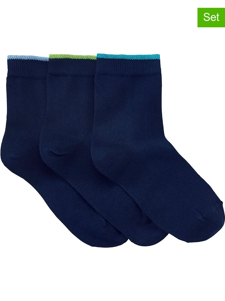 JAKO-O 3er-Set: Socken in Dunkelblau günstig kaufen 19-22