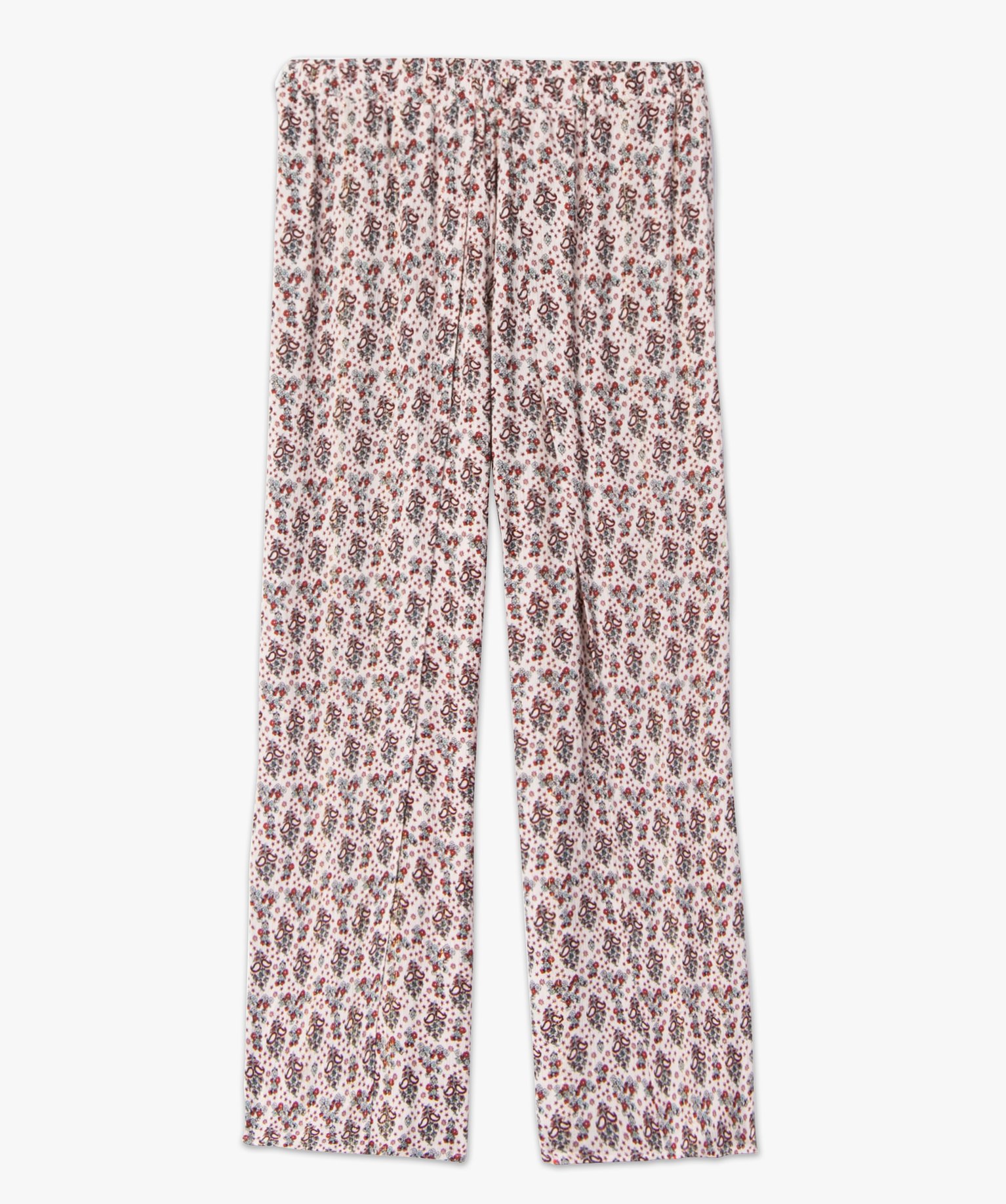 Pantalon de plage femme ouvert sur l’avant imprime | GEMO