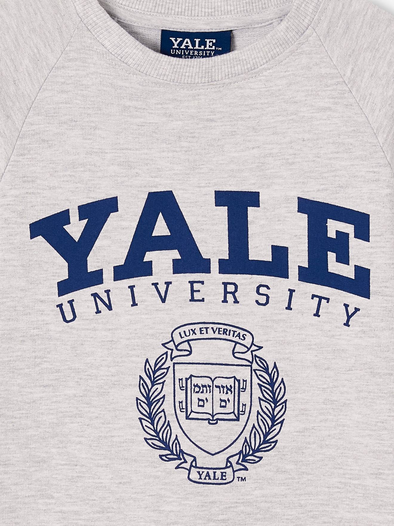 Yale Kinder Sweatkleid YALE - grau meliert