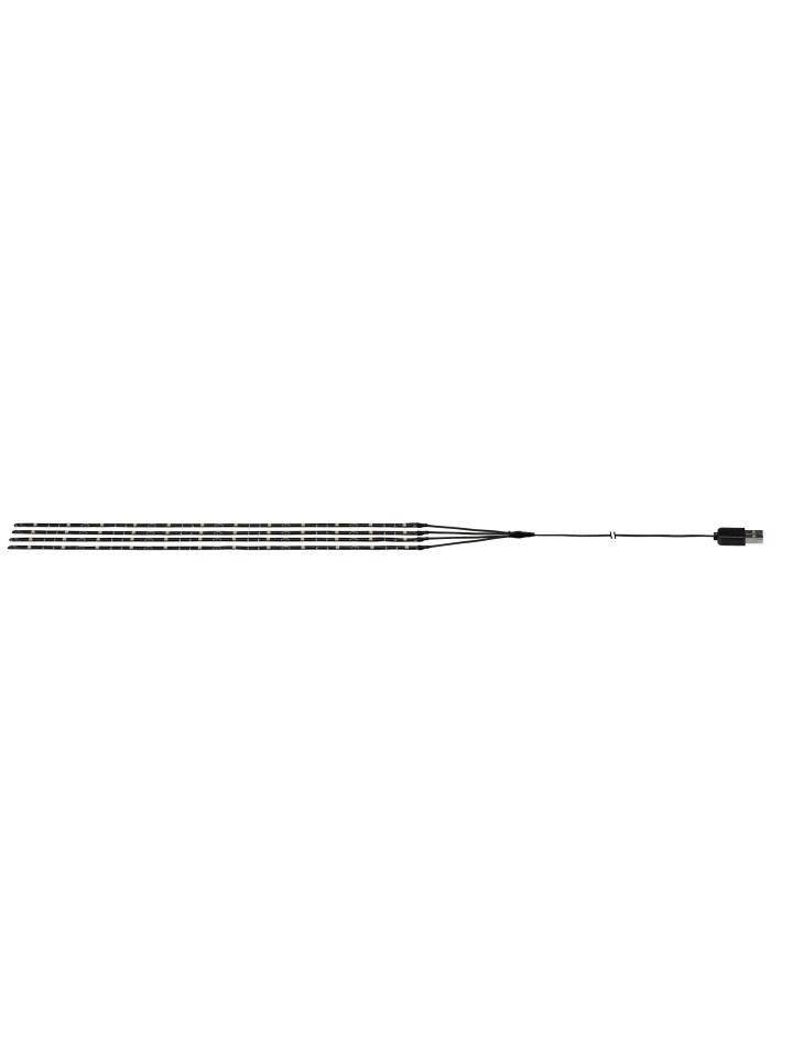 paulmann USB LED Stripe Parasol-Light Schirmbeleuchtung Basisset 4x40cm günstig kaufen onesize