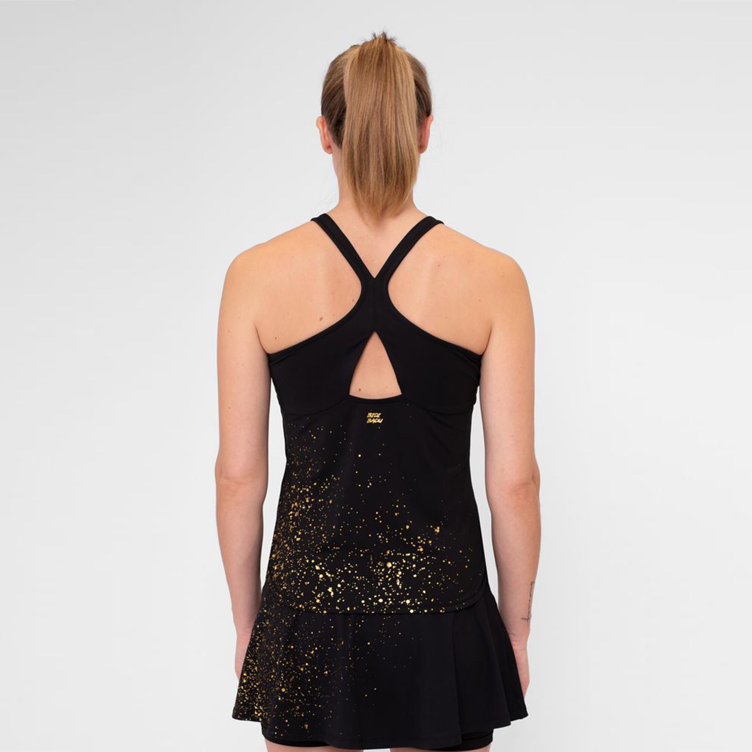 Paris 2024 Tank-Top Damen - Schwarz, Gold