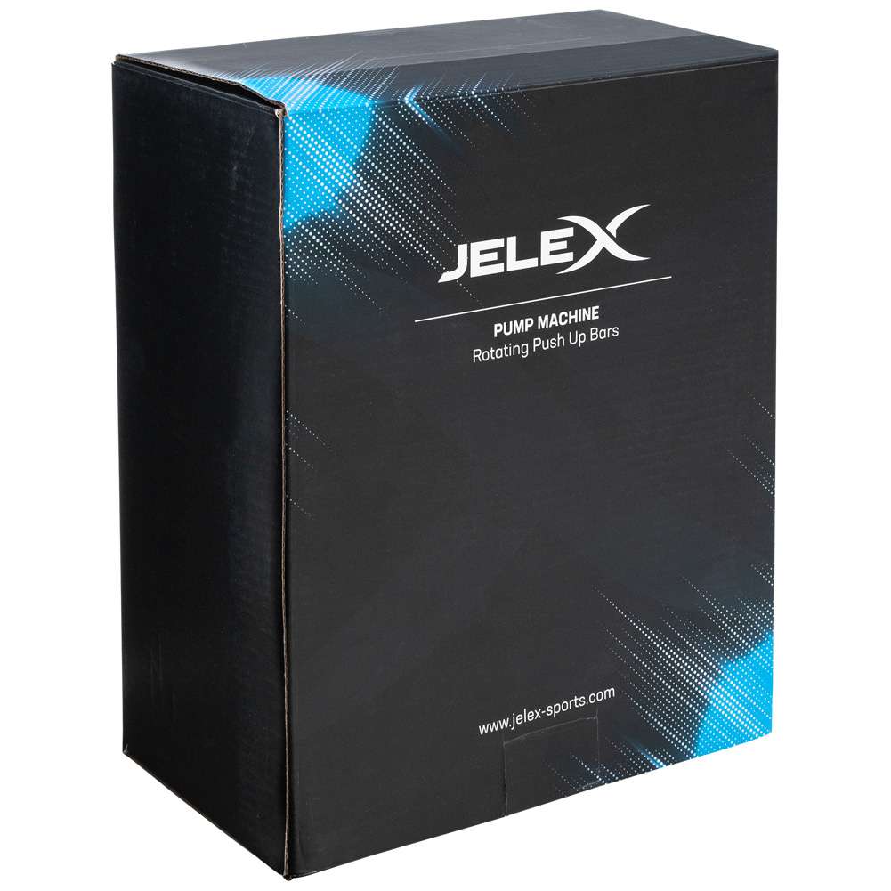 JELEX Pump Machine Push Up Liegestützgriffe gelb