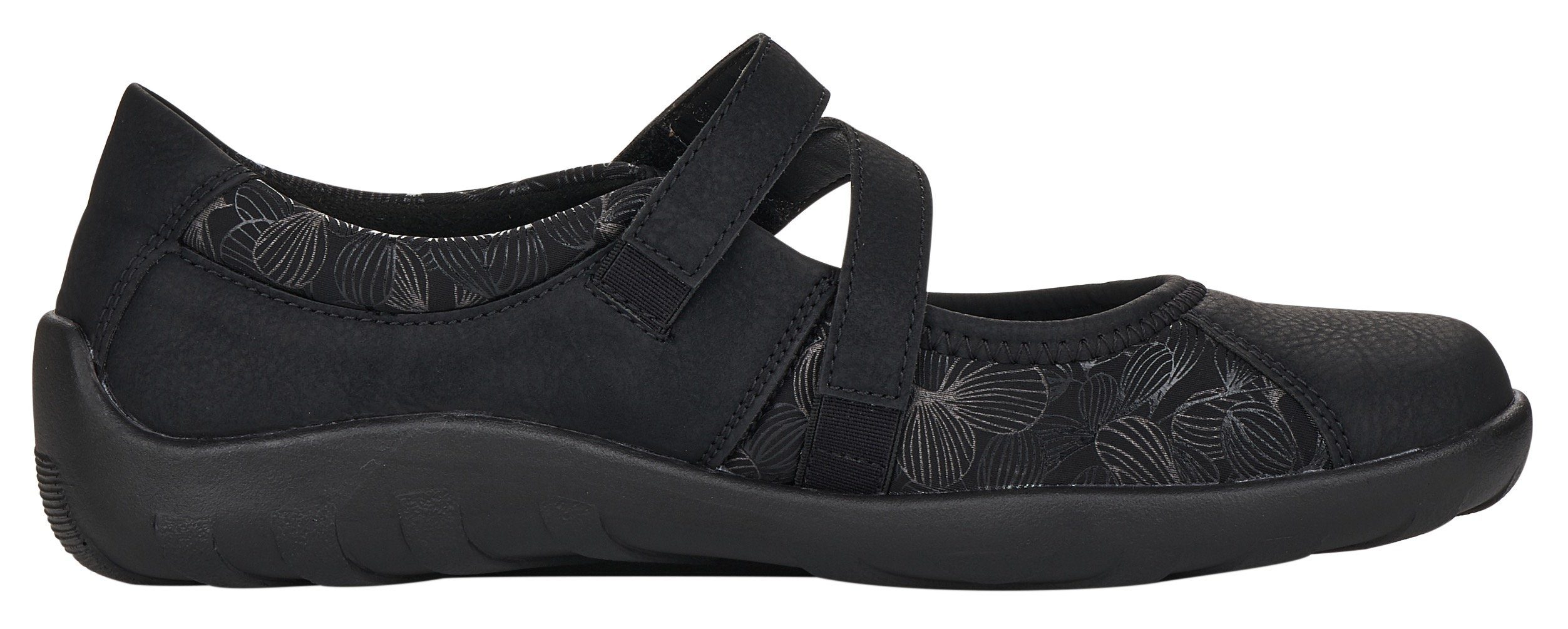 Remonte Ballerina mit dezenter Snake-Optik