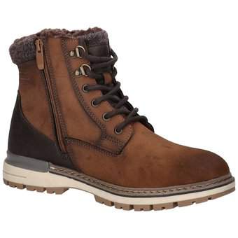 Puccetti Schnür Boots in braun