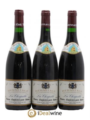 Hermitage La Chapelle Paul Jaboulet Ainé  1997 - Lot de 3 Bouteilles