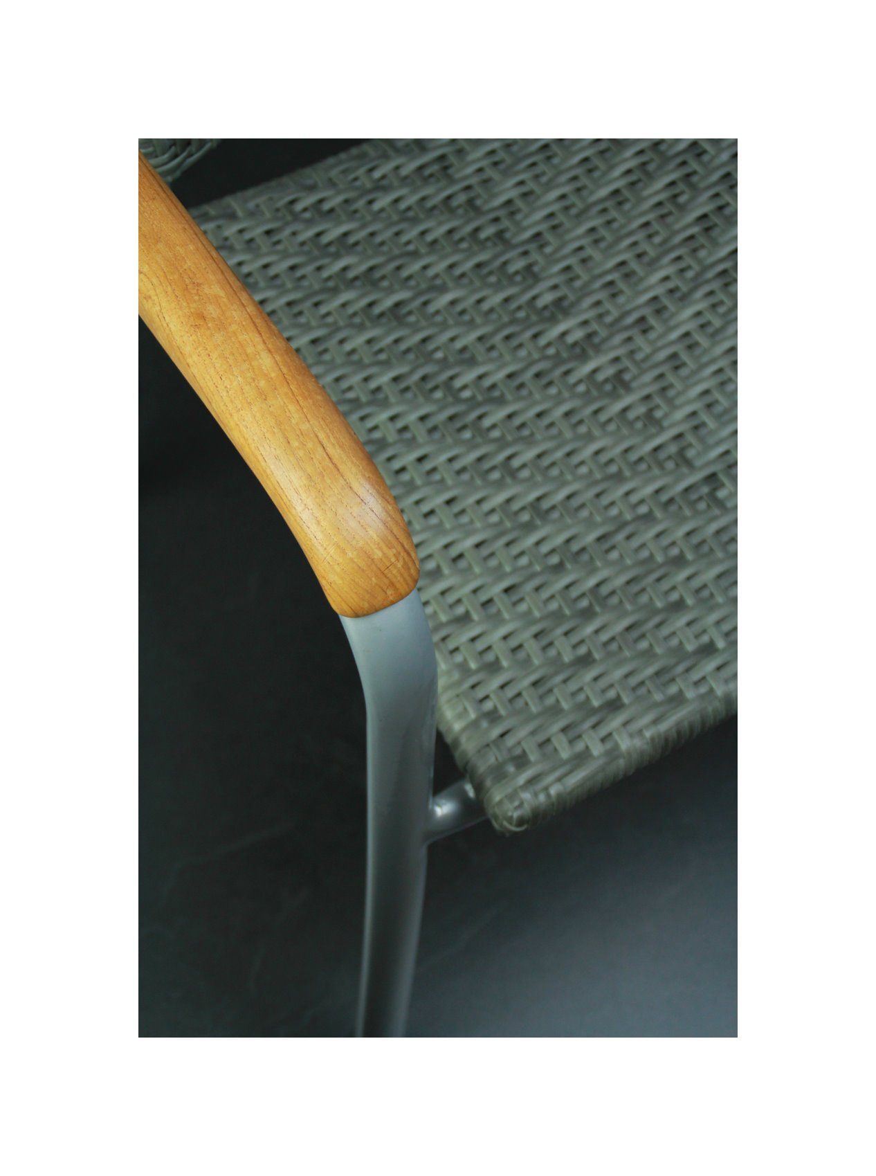Konway Stapelstuhl ARUBA (4 St), 4x KONWAY® ARUBA Stapelsessel Quarz Premium Polyrattan Sessel