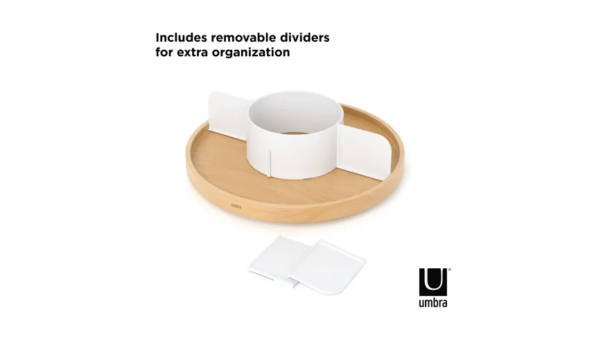 umbra Bellwood Lazy Susan drehbarer Organizer