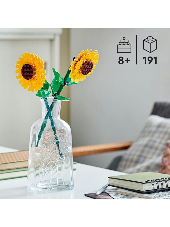 LEGO Botanical Collection Sonnenblumen in Gelb ab 8 Jahre günstig kaufen onesize
