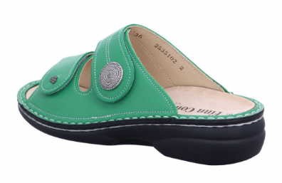 FINN COMFORT Pantoletten grün 2550-001278