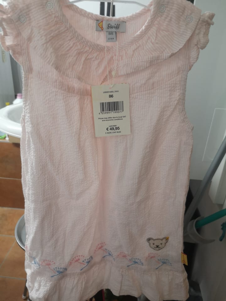 Steiff Kleid in Rosa günstig kaufen 86