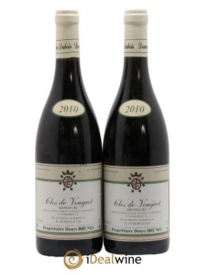 Clos de Vougeot Grand Cru Domaine Dubois & Fils 2010 - Lot de 2 Bouteilles