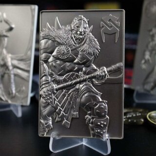 Magic the Gathering Metallbarren Garruk Wildspeaker Limited Edition (versilbert)