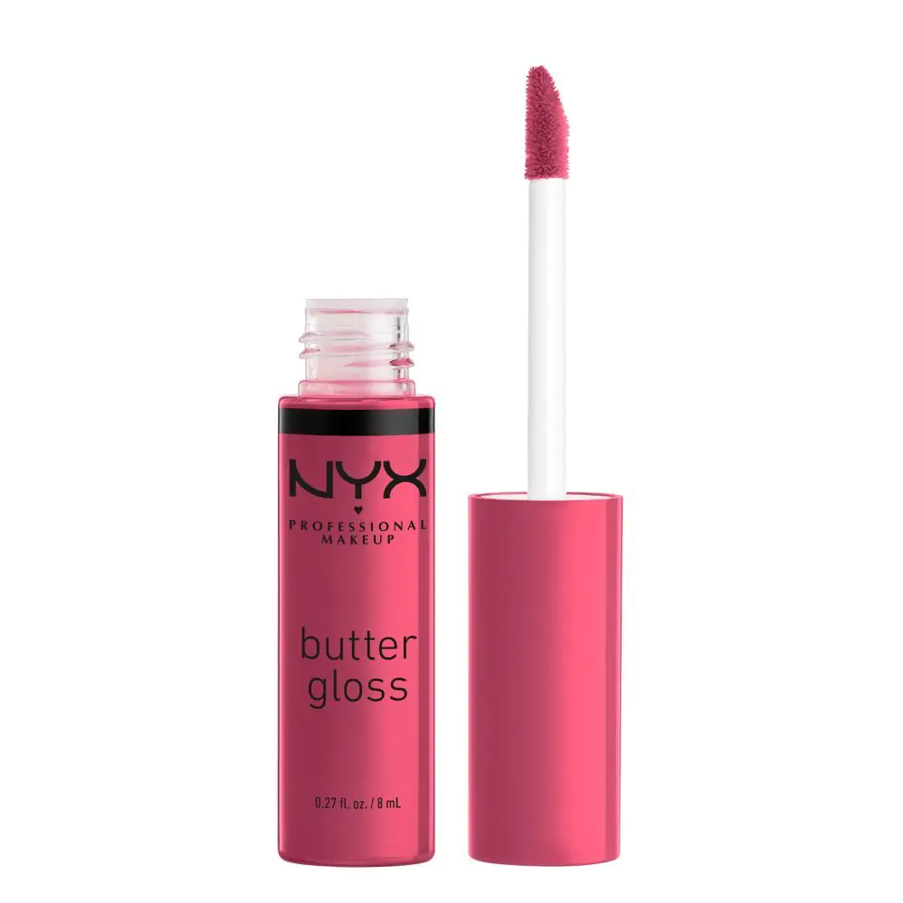 NYX Butter Gloss сјај за усне са укусом јагоде и чизкејка